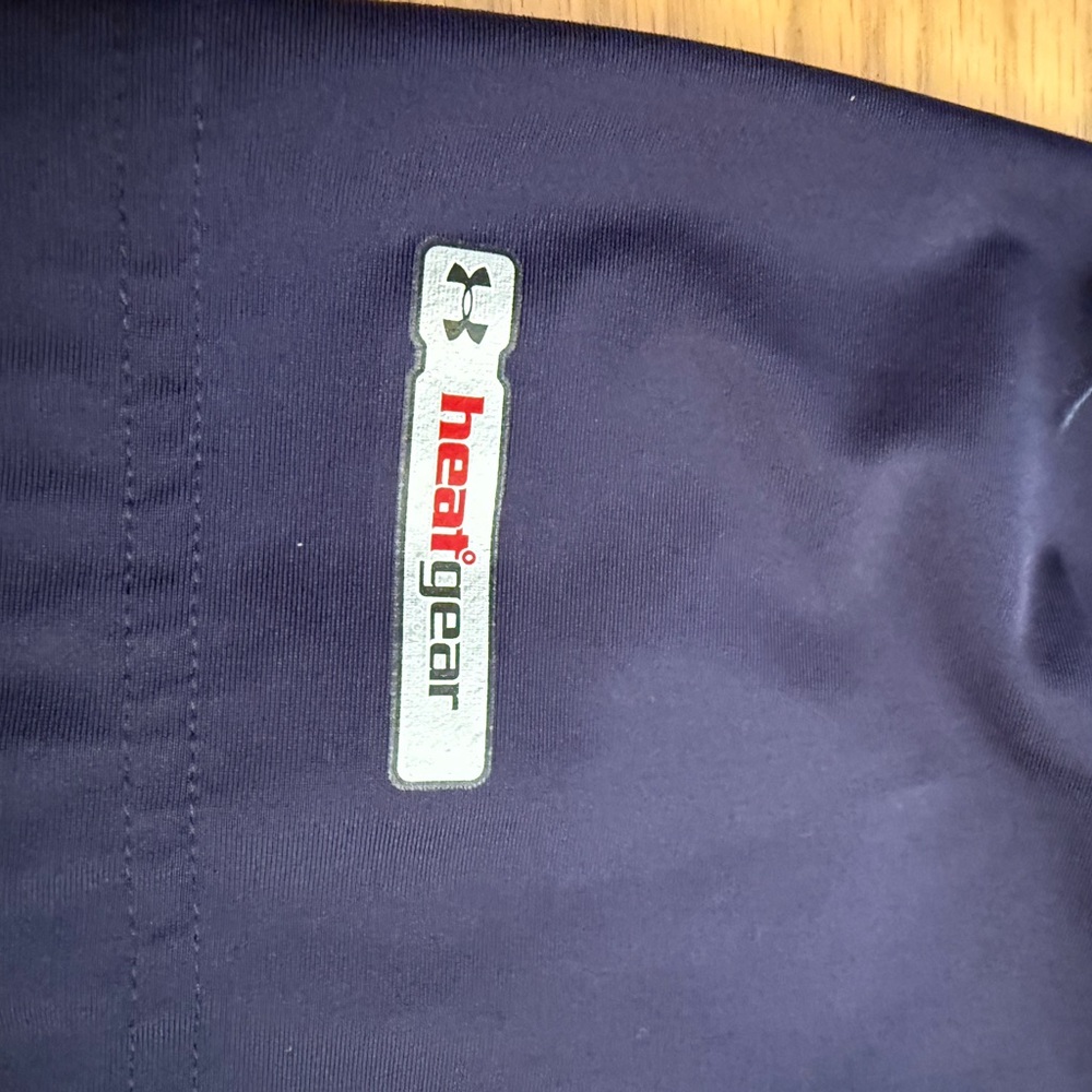 Under Armour Blue Camo Long Sleeve Compression Tee - Heatgear - Picture 3 of 5